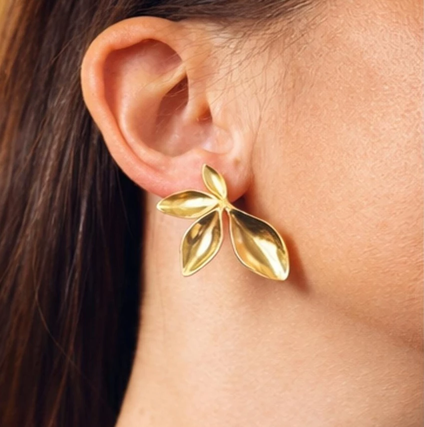 Boucles d'Oreilles Lilas