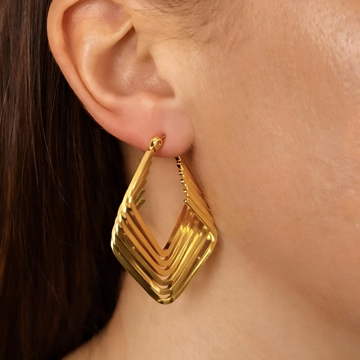 Créoles Losange Signature